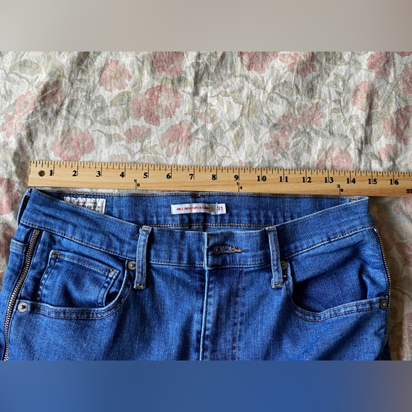 Levi’s Mile High Super Skinny Jeans with Side Zippers Size 31 (fits like 29-30) - Picture 10 of 10